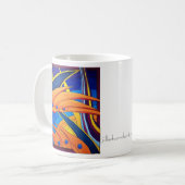 "Vogels en paradijs" Koffiemok (Voorkant links)