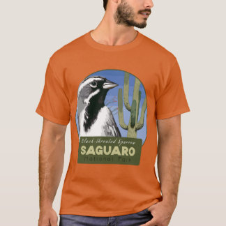 Vogels en parken Saguaro National ParkBlackthroate T-shirt