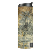  vogels en perkamenten thermosbeker (Gedraaid links)