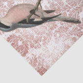  vogels en Rozen Shabby Chic Tissue Paper Tissuepapier (Detail)