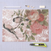  vogels en Rozen Shabby Chic Tissue Paper Tissuepapier (Craft)