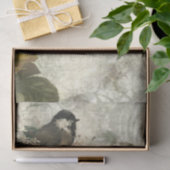  vogels en Rozen Shabby Chic Tissue Paper Tissuepapier (Geschenk)