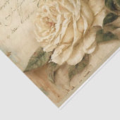 Vogels en Rozen uit Frankrijk Tissuepapier (Detail)