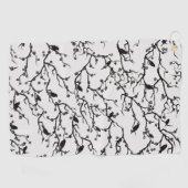 Vogels en Sakura Branches Japans schilderen Golfhanddoek (Horizontaal)