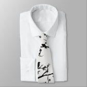 Vogels en Sakura Branches Japans schilderen Stropdas (Gebonden)