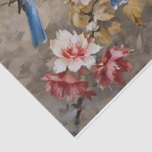 Vogels en Takken Decoupage Tissuepapier (Detail)