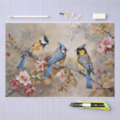 Vogels en Takken Decoupage Tissuepapier (Craft)