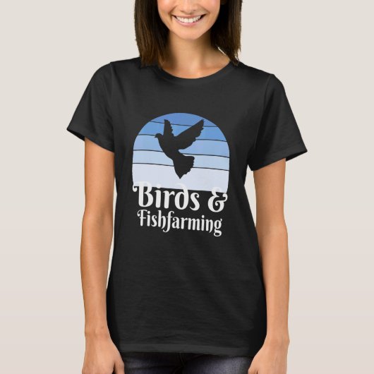 Vogels En Visteelt T-shirt (Voorkant)