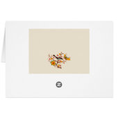 Vogels en vlinders Gepluste Kaart (Achterkant Horizontaal)