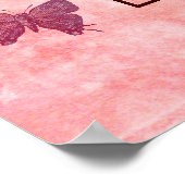 Vogels en vlinders Kindness Matters Poster (Hoek)