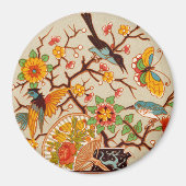 Vogels en vlinders Magnet (Voorkant)