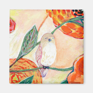 Vogels en vlinders nr. 5 magneet