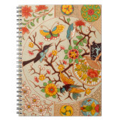 Vogels en vlinders Spiral Foto Notitieboek (Voorkant)