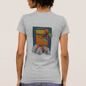 Vogels en vlinders t-shirt (Achterkant)