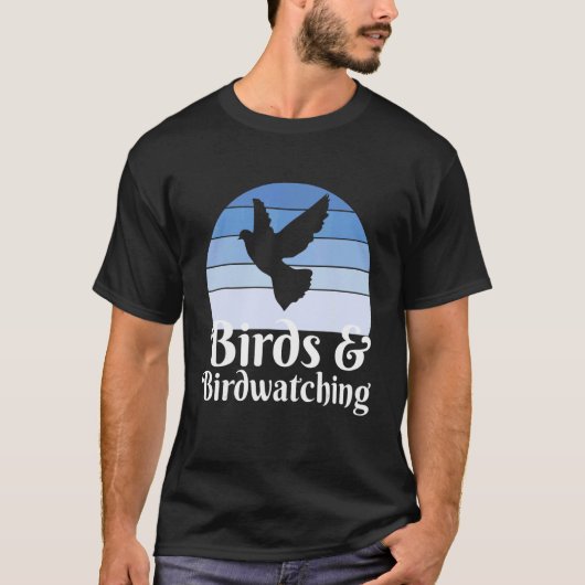 Vogels en vogelobservatie t-shirt (Voorkant)