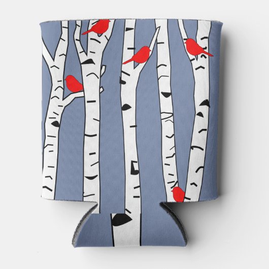 Vogels en vogels blikjeskoeler (Voorkant)