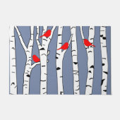 Vogels en vogels deurmat (Voorkant)