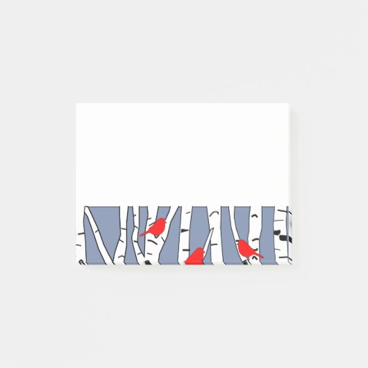 Vogels en vogels post-it® notes (Voorkant)