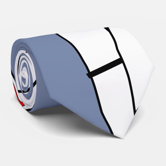 Vogels en vogels stropdas (Opgerold)