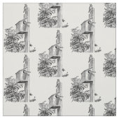  vogels en vogelweefsel stof (Swatch)
