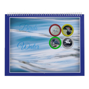 Vogels en water (grootschalig) kalender