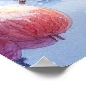 Vogels en winterlandschap 15 poster (Hoek)