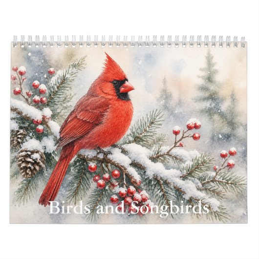 Vogels en Zangvogels Kalender (Hoes)
