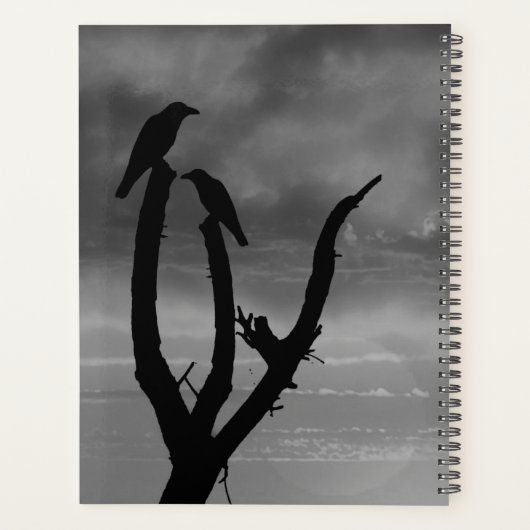 Vogels en zonnebanken planner (Achterkant)