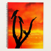 Vogels en zonnebanken planner (Voorkant)