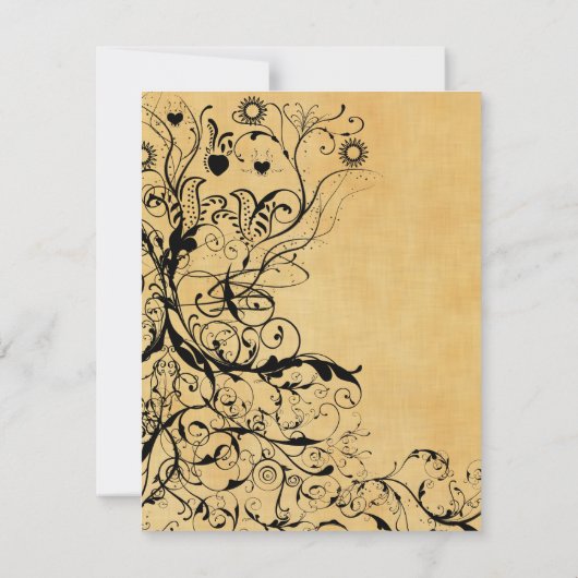 Vogels en zwembroeken kaart (Achterkant)