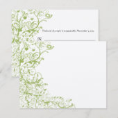 Vogels en zwembroeken RSVP Green Hydrangea #31 (Voorkant / Achterkant)