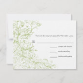 Vogels en zwembroeken RSVP-reactiekaart RSVP Kaartje (Voorkant)