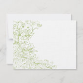 Vogels en zwembroeken RSVP-reactiekaart RSVP Kaartje (Achterkant)