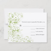 Vogels en zwembroeken RSVP-reactiekaart RSVP Kaartje (Voorkant)