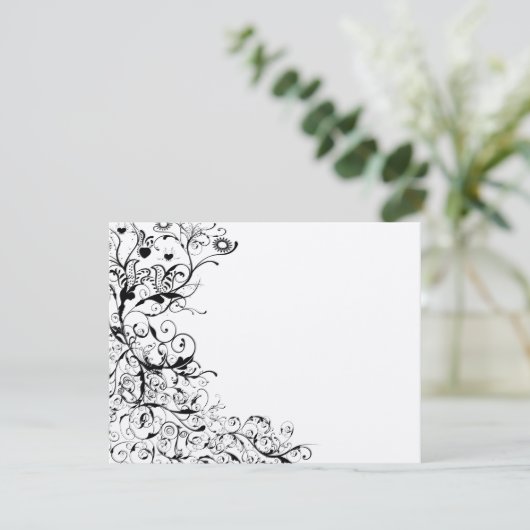 Vogels en zwembroeken RSVP-reactiekaart RSVP Kaartje (Staand voorkant)