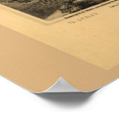 Vogels Eye Uitzicht Santa Rosa Poster (Hoek)