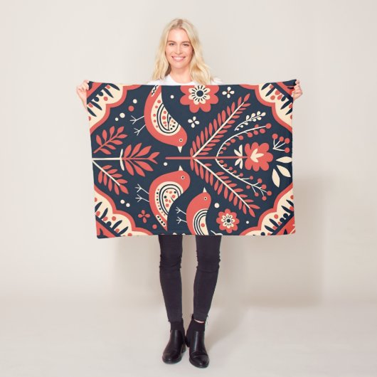 vogels fleece deken (In situ)