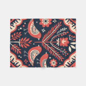vogels fleece deken (Voorkant (Horizontaal))