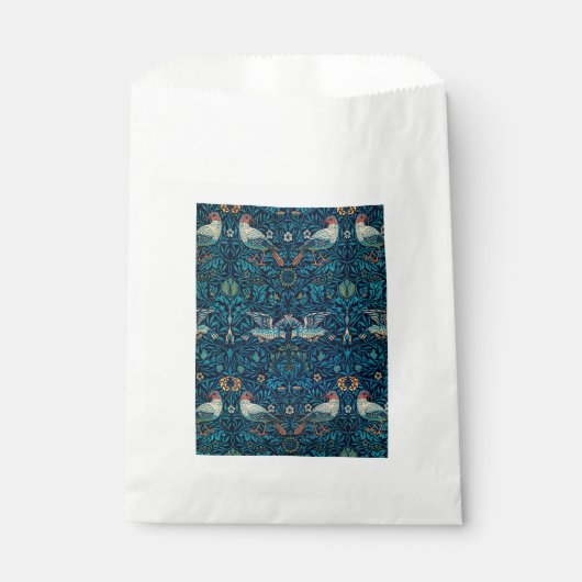 Vogels ( Floral Pattern) (door William Morris) Bedankzakje (Voorkant)