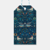 Vogels ( Floral Pattern) (door William Morris) Cadeaulabel (Voorkant)