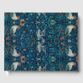Vogels ( Floral Pattern) (door William Morris) Gastenboek (Voorkant)