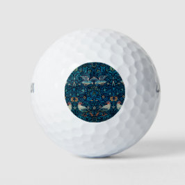 Vogels ( Floral Pattern) (door William Morris) Golfballen