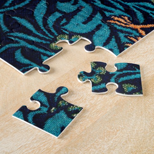 Vogels ( Floral Pattern) (door William Morris) Legpuzzel (Zijkant)