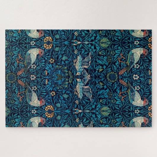 Vogels ( Floral Pattern) (door William Morris) Legpuzzel (Horizontaal)