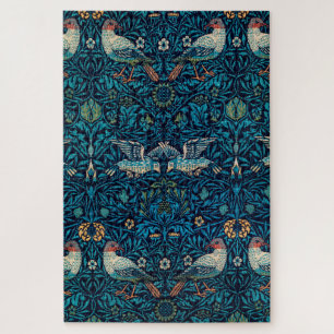 Vogels ( Floral Pattern) (door William Morris) Legpuzzel