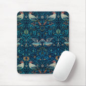 Vogels ( Floral Pattern) (door William Morris) Muismat (Met muis)