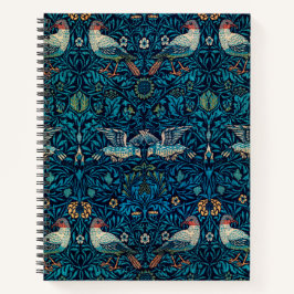 Vogels ( Floral Pattern) (door William Morris) Notitieboek