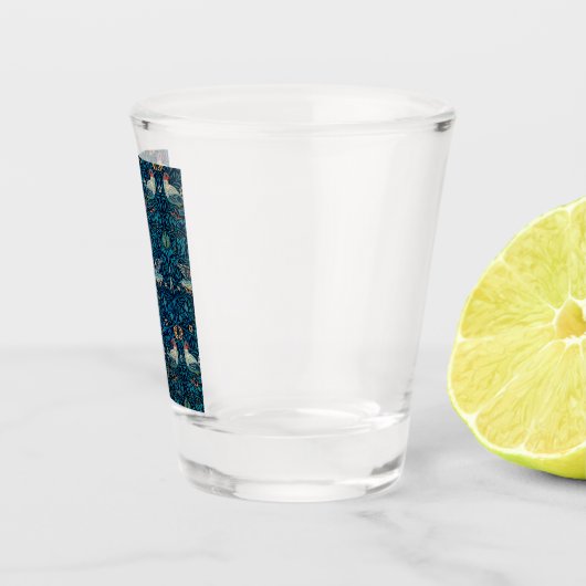 Vogels ( Floral Pattern) (door William Morris) Shot Glas (Rechts)