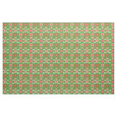 Vogels Folk Art  Floral Pattern Fabric Stof (Yard (91,4 cm))