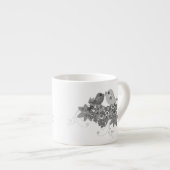 Vogels, glas espresso kop (Voorkant rechts)